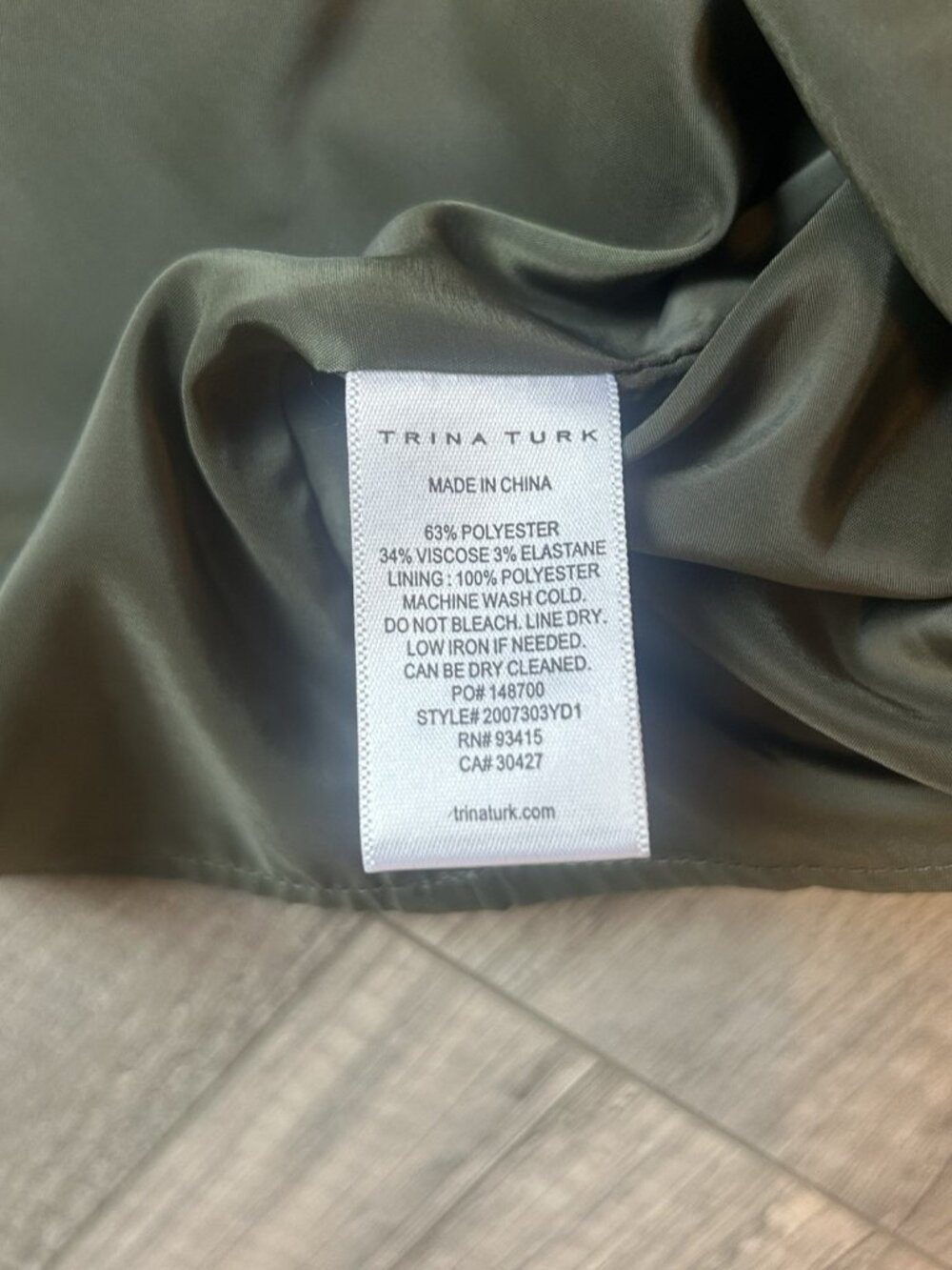 Trina Turk Delightful Dress A Line Plaid Dress Size 10 Brown Pink Wedding Guest - Picture 7 of 16